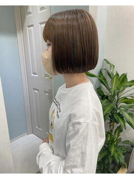 トゥーリ 薬院店(tuuli) tuuli miyu ハイ透明感カラーボブ/20代30代40代50代