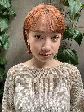 アピッシュ 国分寺(apish) お洒落ミニボブヘア【apish長谷川祐三】