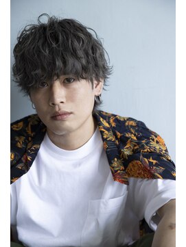 BL ブロッサム 高坂店(BL Blossom) メンズマッシュウルフ　ツイストスパイラル