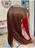 髪質改善酸熱トリートメントカラー
