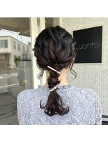 ルオント(Luonto)&nbsp;【hair＆healing  Luonto】柔らか編みおろしスタイル