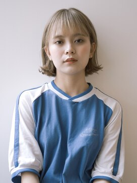 ビュートリアム ギンザ(BEAUTRIUM) ラフな外はねボブ/ハイトーン/銀座/ショートボブ/20代30代40代