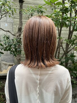 ブリング バイ スノードロップ 吉祥寺(BRING by Snowdrop) 前髪/マチルダボブ/ピンクベージュ/インナーグレージュ/吉祥寺