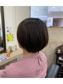 丸みショートボブ