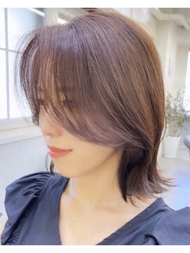 ロンドアヴァントゥス 池袋(Lond aventus) 韓国レイヤー/韓国風/ボブ/髪質改善/黒髪/ブリーチなし〔池袋〕