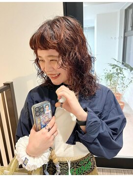 ナループロア ハチ(Nalu pu loa hachi) ハイトーンカラー//ブリーチなし/暖色/ケアブリーチ