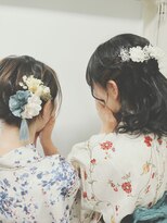 ビーンヘアスタジオ 蒲田(Bean hair studio)&nbsp;お友達と推し活ヘア