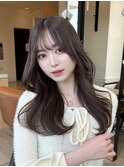 レイヤーカット/韓国ヘア/顔まわりカット/銀座