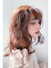 【艶色味ち向上】骨格補正カット+髪質改善プレミアカラー+7stepTR￥19,100↓ 