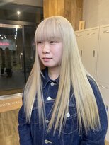 アンジェリカラボ 高田店(ANGELICA LABO) 抜きっぱなしブロンド
