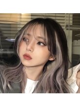 ＃インナーカラー　さりげなく遊び心のあるトレンドのデザインに♪