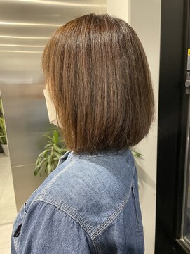 ゴウトゥデイシェアサロン 町田店(GO TODAY SHAiRE SALON) 自然なシルエットの縮毛矯正