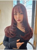 顎下韓国風レイヤー