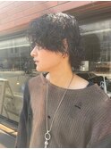 メンズカットパーマ/ニュアンスパーマ/フェザーパーマ[北千住]