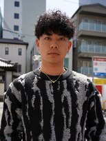 フィフス 栄(fifth)&nbsp;スペインカール×ハイウェイトマッシュで爽やかな印象に