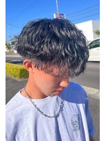 アース オーセンティック 岡山青江店(EARTH Authentic) ”緩波巻きパーマ”