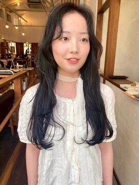 モク 大阪梅田店(MOK) 【ツヤに動き】ロングレイヤー