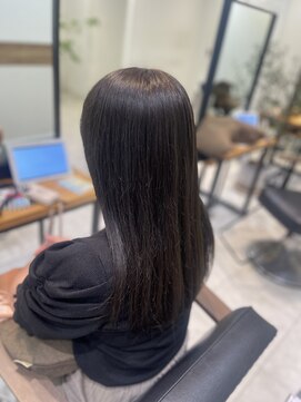 ケンジ 南林間(KENJE) 暖色系カラー×髪質改善 【南林間駅】