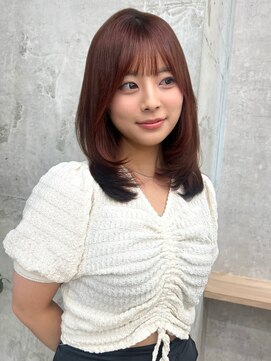 アロ 大阪梅田(alo) 【藤田真由】ミディアムレイヤー