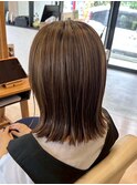 ハイライト×外ハネボブ