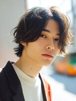 コンフィー(comfy)&nbsp;韓国風センターパート × 無造作レイヤー