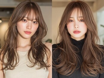 アンククロス 表参道(ANKH CROSS)の写真/顔周りや前髪にもつけれるエクステあります◎アンクのエクステで理想のレイヤーロングが速攻叶います♪