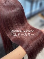 アリュウル 表参道 青山(Allure)&nbsp;ボルドーカラー／バーガンディ/チェリーレッド　佐藤