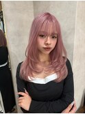 【RIENS aura】ピンクベージュ×植田亜優