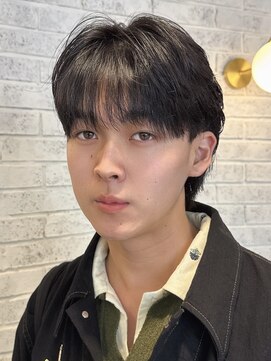 アグ ヘアー アイラ静岡店(Agu hair aila) 【BLEACHi稲荷】シースルーマッシュ/静岡メンズ