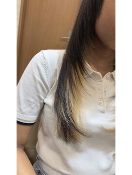 ルスト 成増店(Lust) 顔まわりカットストレート×インナー×ハイレイヤー