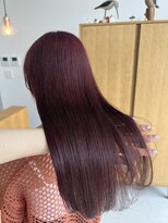 ソア 並木坂(Soa)&nbsp;レイヤーカット/ワインレッド/レイヤー/熊本/上通り/並木坂/sae