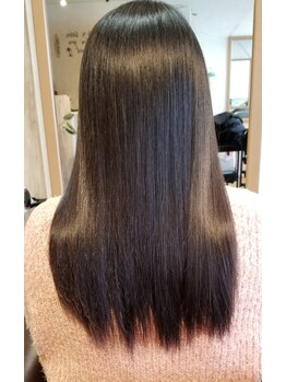 ヘアステージ ラプリュム(HAIR STAGE Ra Plume)の写真/【ダメージレス】髪質、年齢や季節によるクセやうねりが気になるあなたに◇サラサラなストレートヘア♪