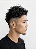 ツイスパフェードスタイル
