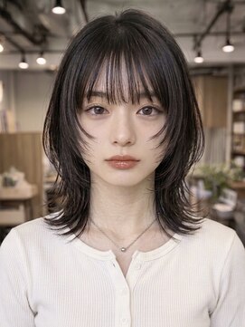ノラジャーニー(NORA Journey) 上田/レイヤーボブウルフカット顔周りレイヤーハッシュカット