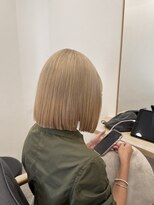 リノアバイフェリア(LINO’A by felia) 目を惹く切りっぱなしボブ/10代20代30代
