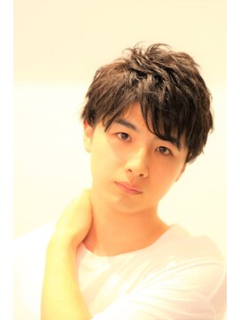 ノイセル(Noisyle) サイドパートショートクラウドマッシュ無造作ショート