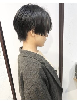 ヘアーアンドアトリエ マール(Hair&Atelier Marl) 【Marl】黒髪ハンサムショート♪
