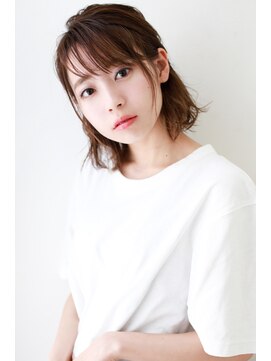 ラフィス ヘアー アーク 高槻店(La fith hair arc) 【La fith】シースルー×ふわミディ