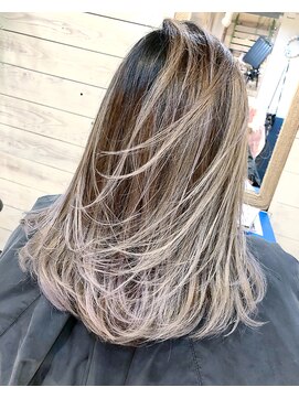 トーク 伊丹本店(TAL'KE) TAL'KE/バレイヤージュ×ホワイトパール_410