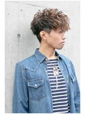 キムタク風♪ツイストパーマ刈り上げパーマスタイル