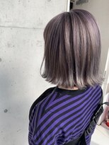 リアン(Lien)&nbsp;Lien☆ホワイティパープルグレージュ×ローライト×スリークボブ