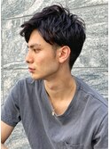 アップバング爽やかショート