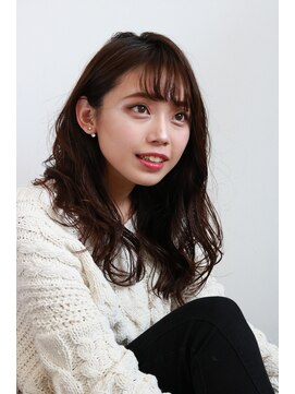 ヘアリゾートエーアイ 北千住店(hair resort Ai) 20代30代40代50代 色っぽふんわりロングの重軽ウェーブヘア♪