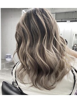 レディアル 大宮(REDEAL) 【REDEAL大宮】エアータッチバレイヤージュ[ハイライトメッシュ]