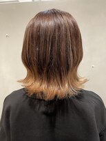 エイト 上野店(EIGHT ueno)&nbsp;【EIGHT ueno】山田_外ハネボブ×裾カラー