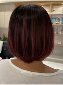 Bob × balayage