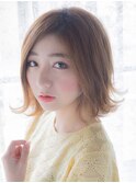 ☆月曜営業☆ojiko.roji大人可愛いゆるふわ外はねボブ