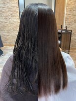 スターリバー(STAR RIVER) 縮毛矯正BeforeAfter