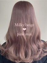 チェルシー 梅田(CHELSEA)&nbsp;韓国ヘア大阪【CHELSEA梅田】ピンクカラー