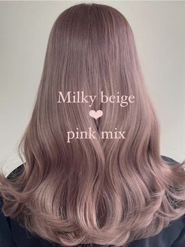 チェルシー 梅田(CHELSEA) 韓国ヘア大阪【CHELSEA梅田】ピンクカラー